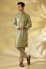 LIME GREEN GOREGTTE KURTA W
