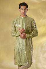LIME GREEN GOREGTTE KURTA W