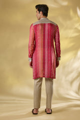 BLUSH PINK ORGANZA THREAD+ SEQUIN