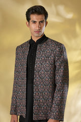 BLACK DOLA SILK MULTI COLOR