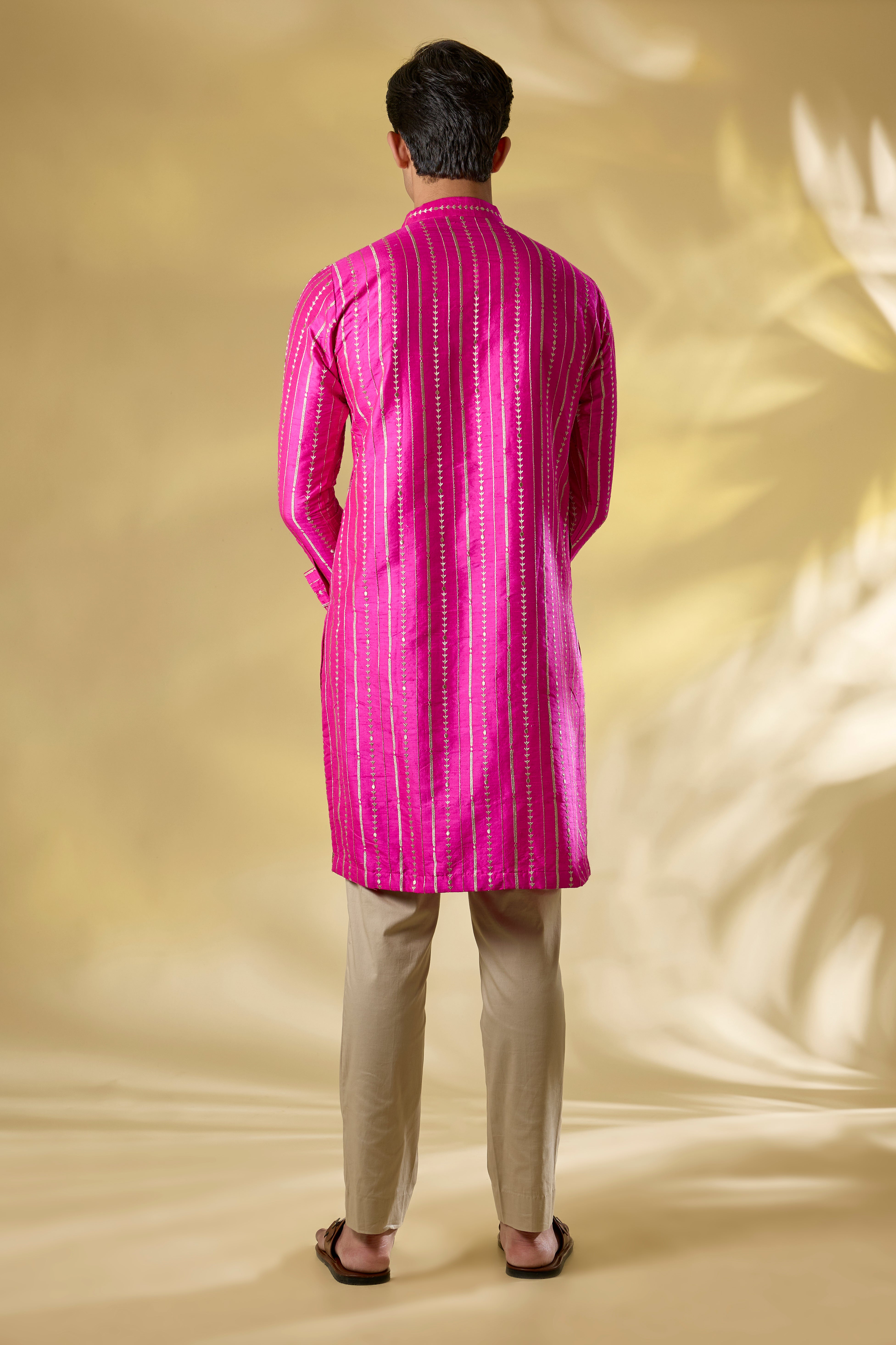 RANI SILK UNLINED KURTA W