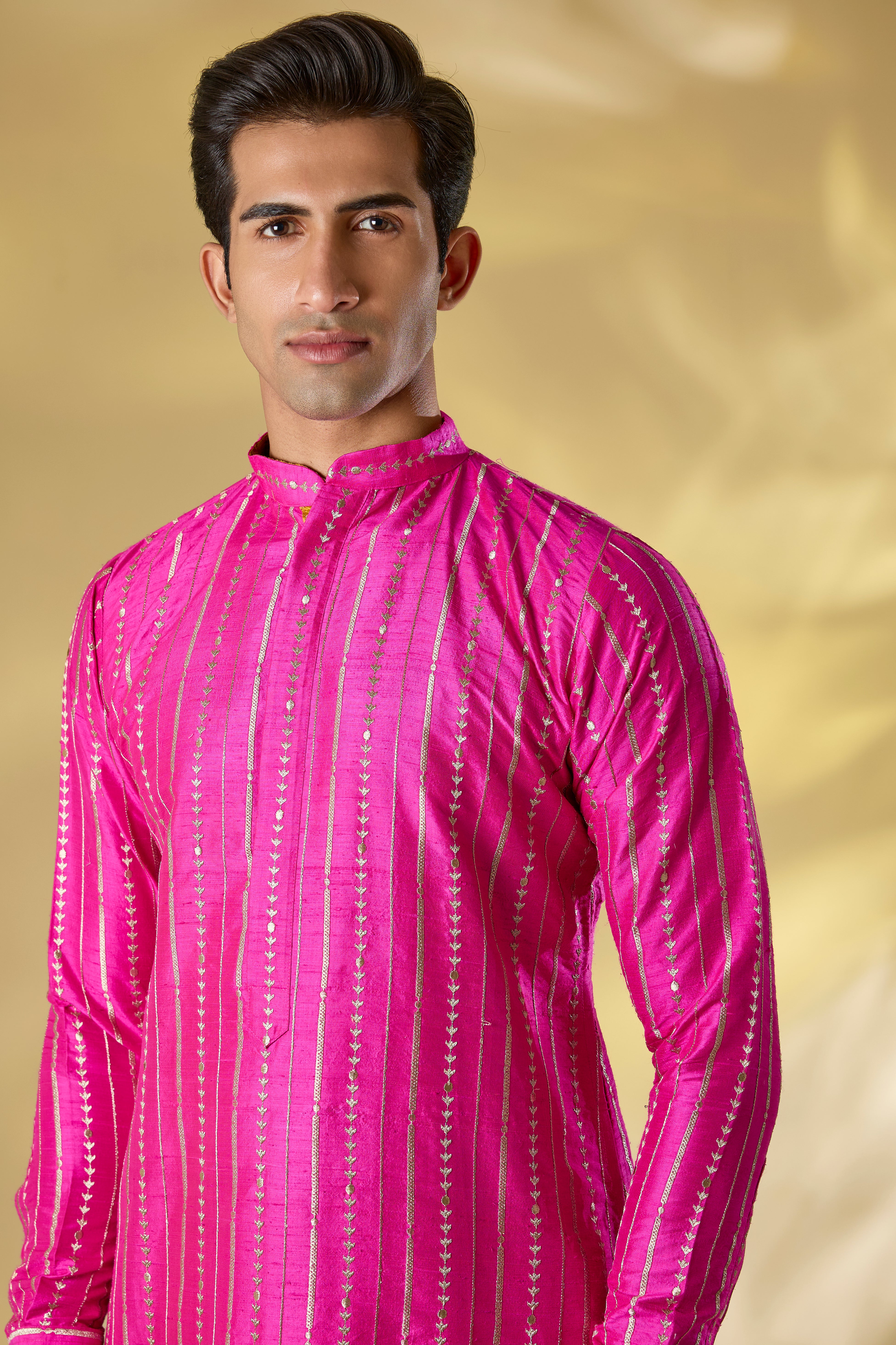 RANI SILK UNLINED KURTA W