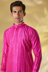 RANI SILK UNLINED KURTA W
