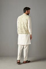 SAGE GREEN-KURA BUNDI SET