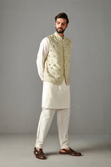 SAGE GREEN-KURA BUNDI SET