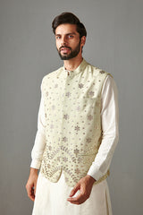 SAGE GREEN-KURA BUNDI SET