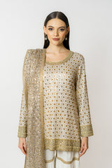 RRHEA IVORY KURTA SET