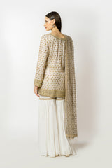 RRHEA IVORY KURTA SET