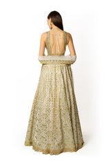 NADIA IVORY LEHENGA SET