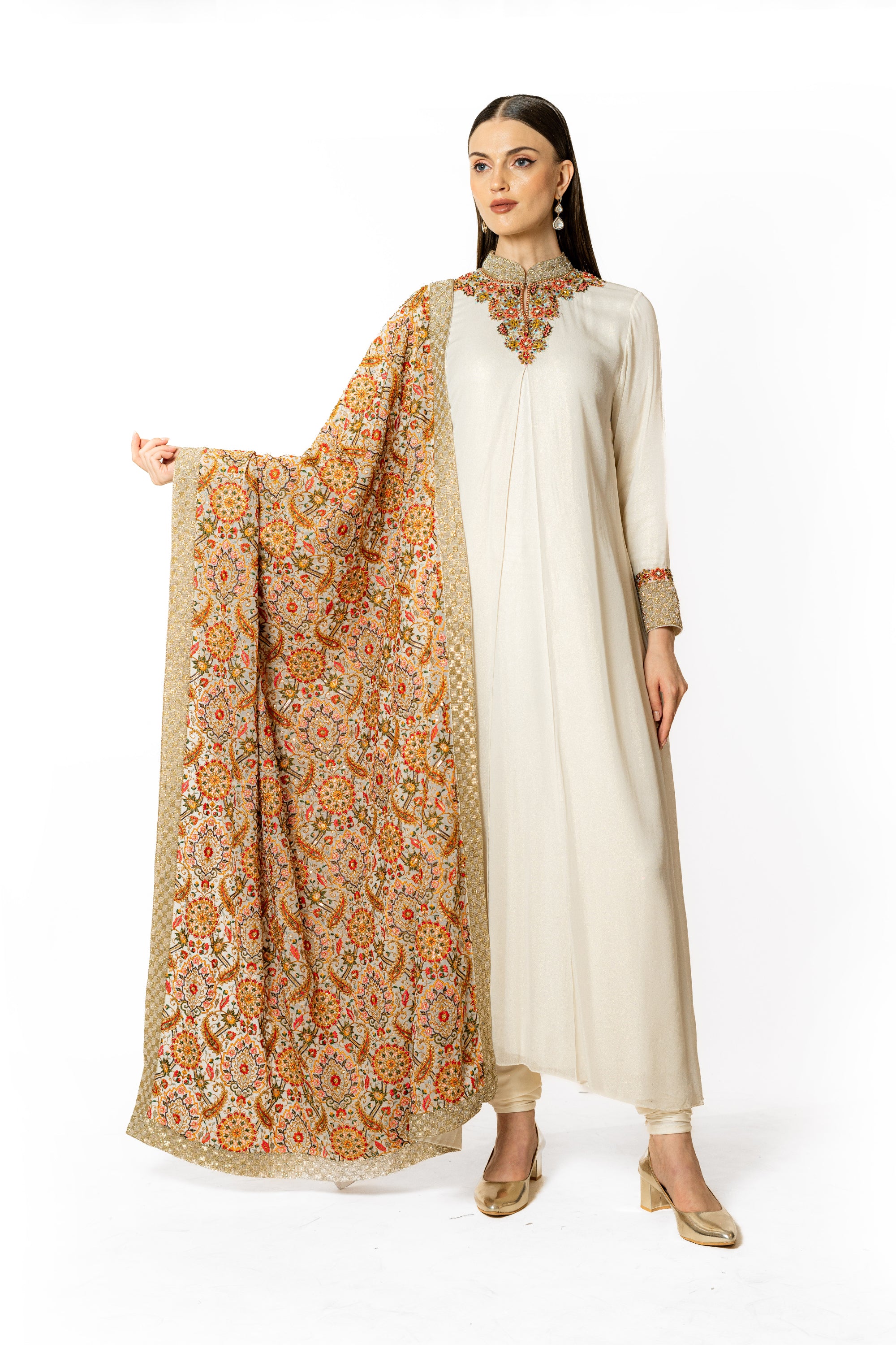 RANIA IVORY KURTA SET