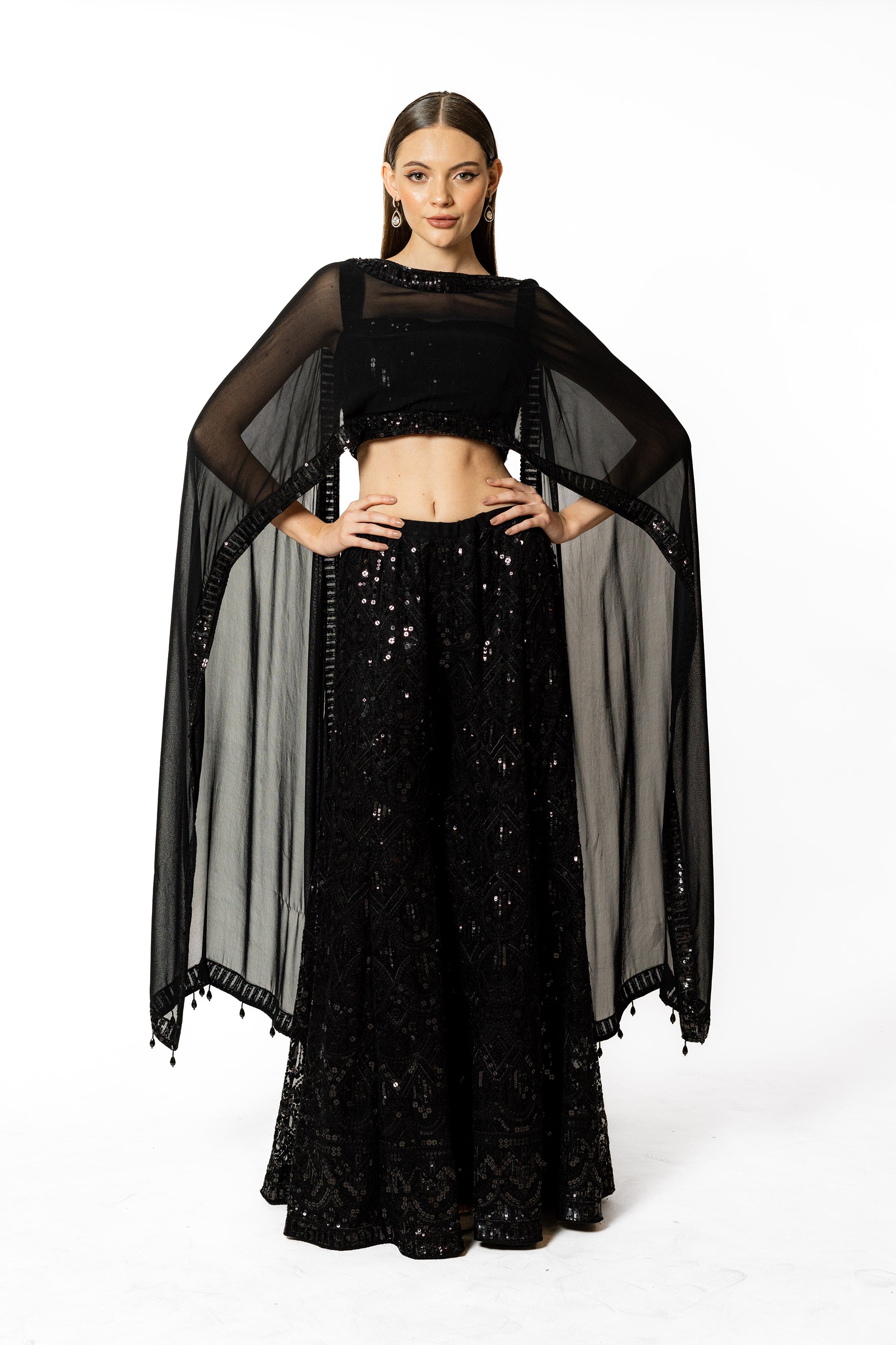 ADHA BLACK CAPE SET