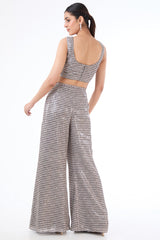 Rabia printed jacket set