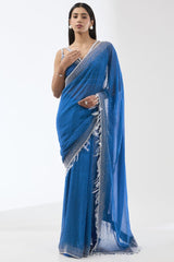 BLUE PEARL BUST NABIA SARI SET