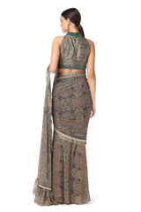 Rrhea Stitch Sari Set