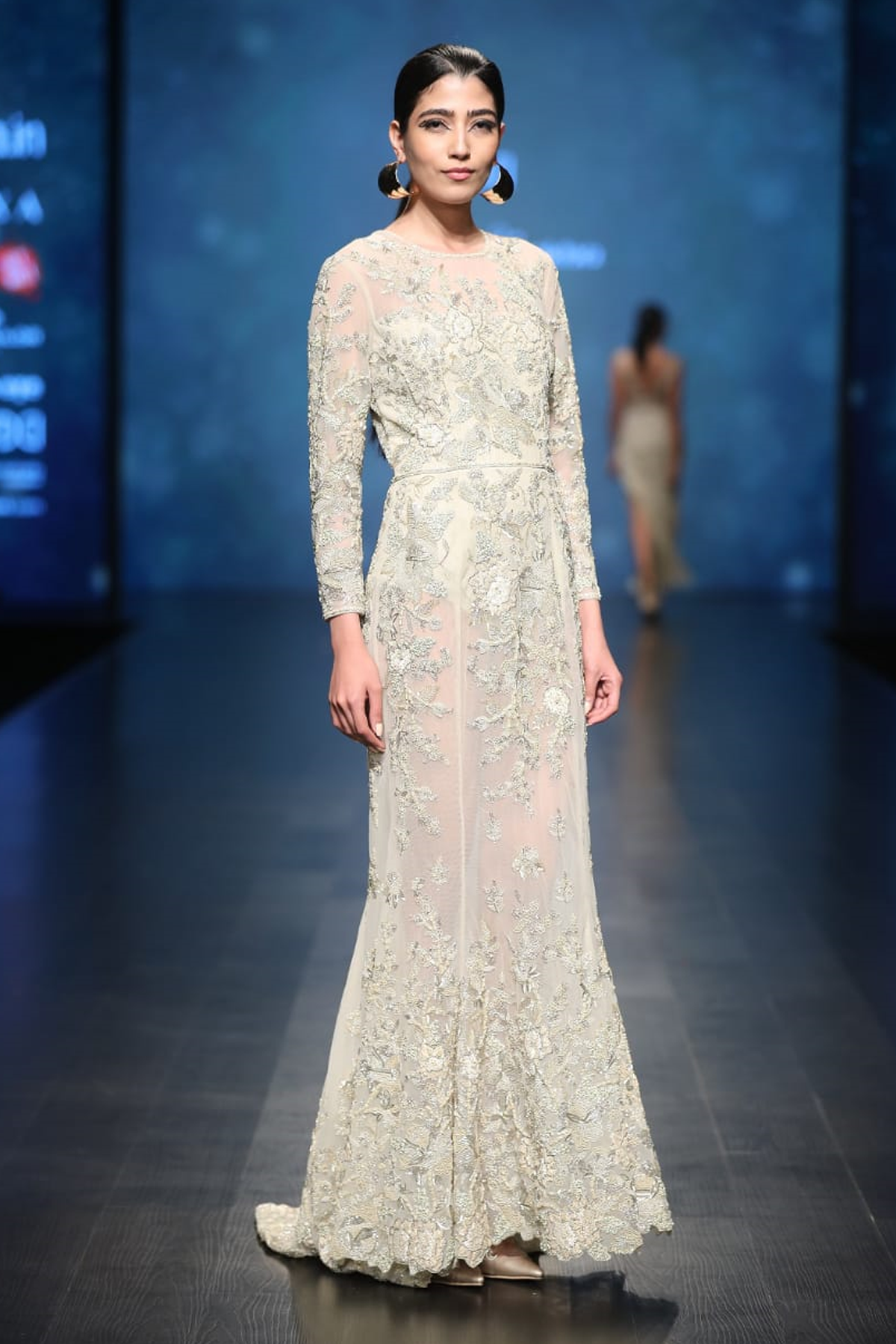 GOLD NET 86 KALI TRAIL GOWN