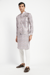 MENS KURTA BUNDI WITH CHURIDAR SET