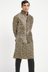 MENS KURTA BUNDI WITH CHURIDAR SET