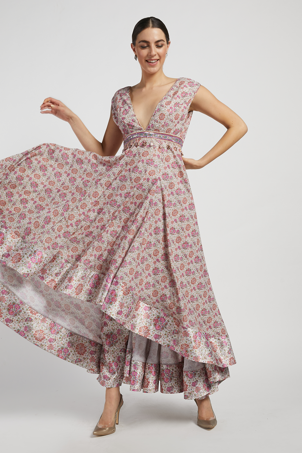 Pink Bloom Dalia Kurta Set