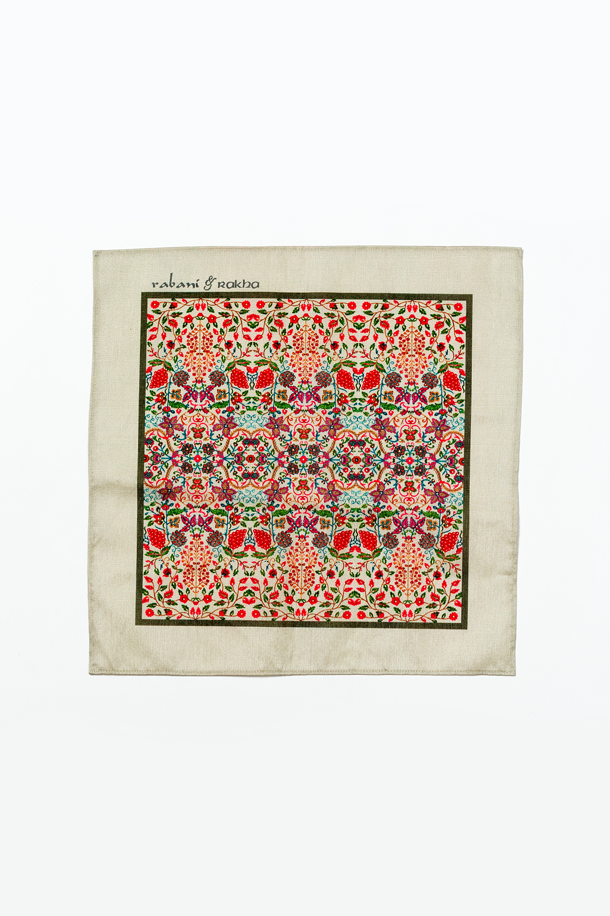 Skin Print Pocket Square and Mask Gift Box