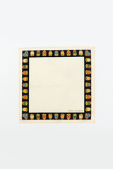 Peach, Yellow, & Off White Printed Pocket Square Gift Box