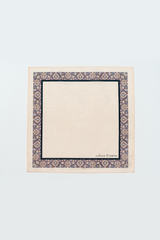 Peach, Yellow, & Off White Printed Pocket Square Gift Box