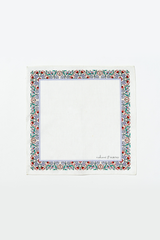 Grey, Light Grey, & Blue Printed Pocket Square Gift Box