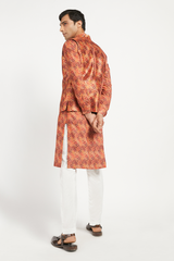 MENS KURTA BUNDI WITH CHURIDAR SET