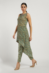 Green Dalia Kurta Set With Butti Work