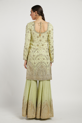 Sage Green Ayat Kurta Set