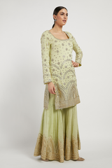 Sage Green Ayat Kurta Set