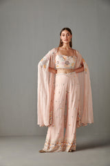Blush Pink Cape Set