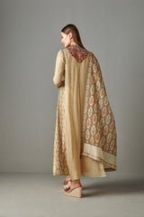 Gold Embellished Suit Set