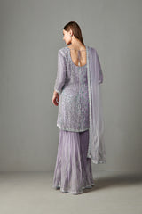 Lilac Gharara Set