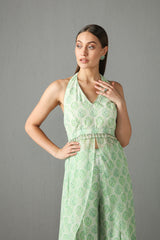 Lime Kurta & Palazzo Set