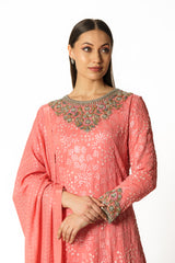 Ayat fresh pink kurta set