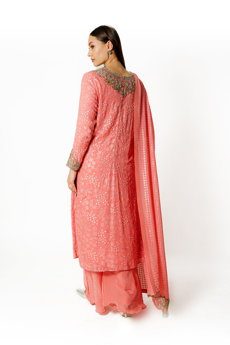 Ayat fresh pink kurta set