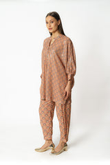 Sairaa pale peach co-ord set