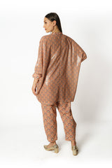 Sairaa pale peach co-ord set