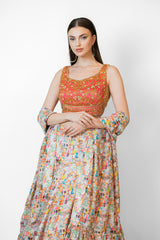 Simple lehenga for party