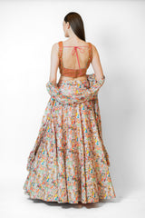 Simple lehenga for party