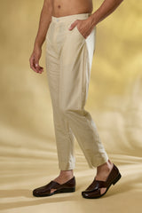 DARK BLUE GORGETTE 2 TONE