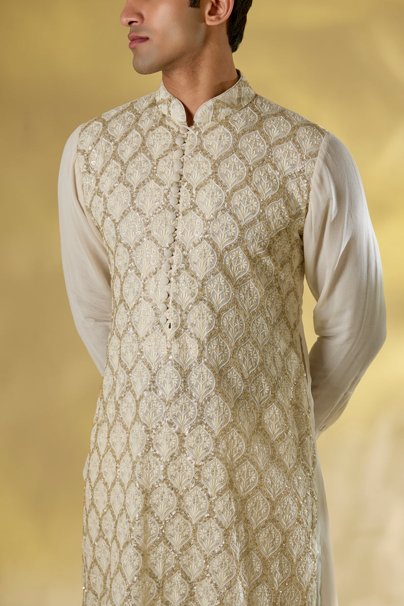 IVORY GORGETTE FRONT OG JAAL