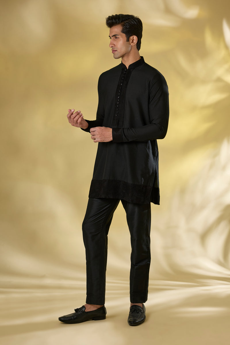 BLACK DOLA SILK MULTI COLOR