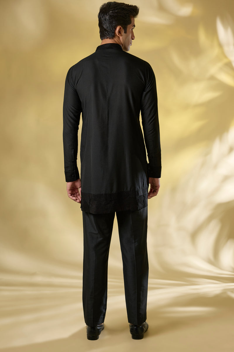 BLACK DOLA SILK MULTI COLOR