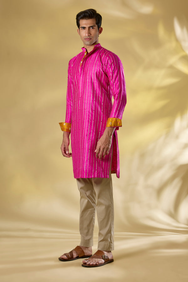RANI SILK UNLINED KURTA W