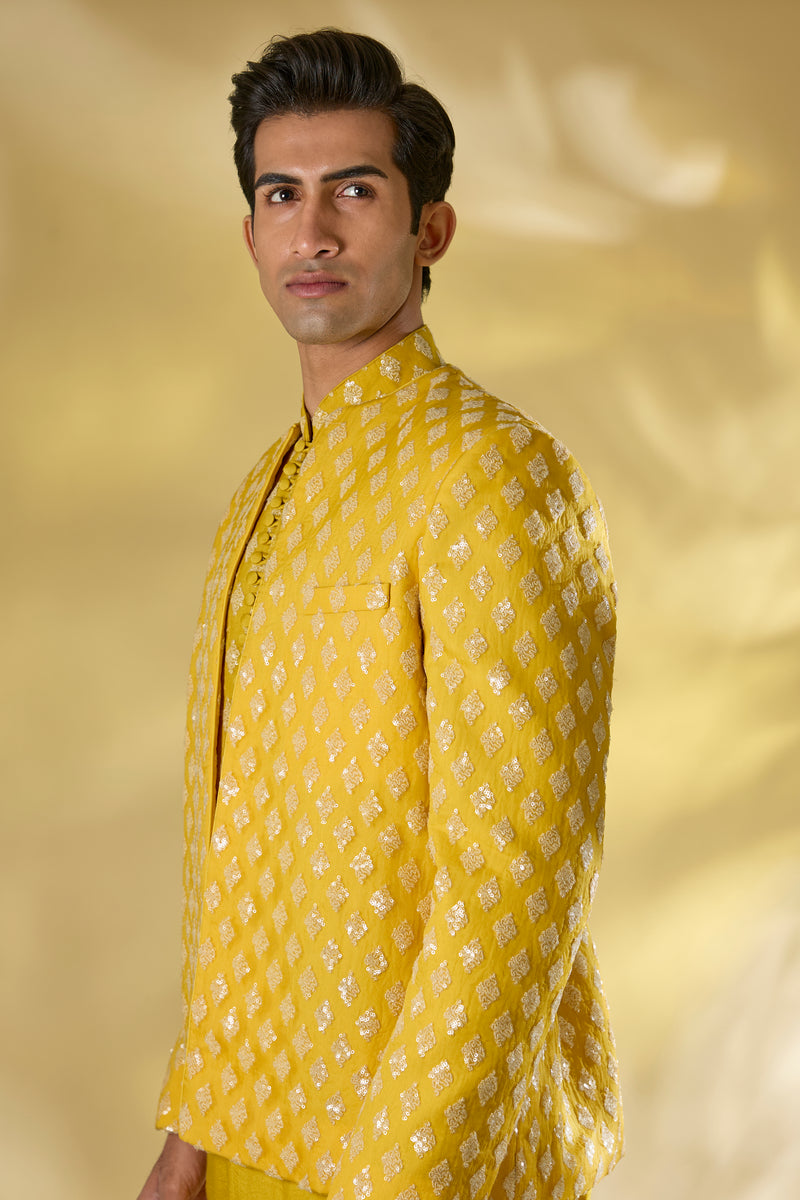 YELLOW ORGAZANA  FUSION  OPEN JACKET