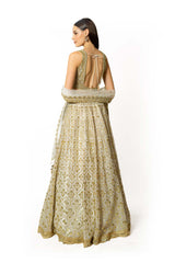 IVORY NADIA LEHENGA SET