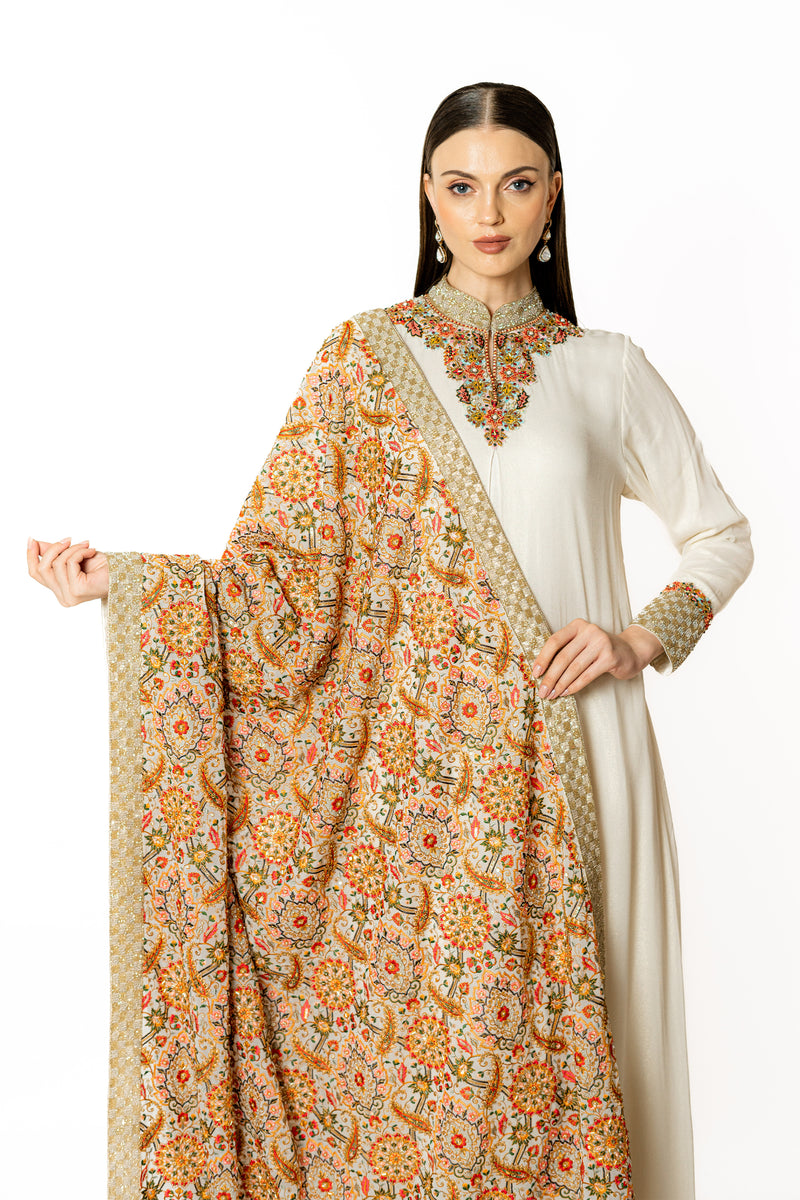 RANIA IVORY KURTA SET