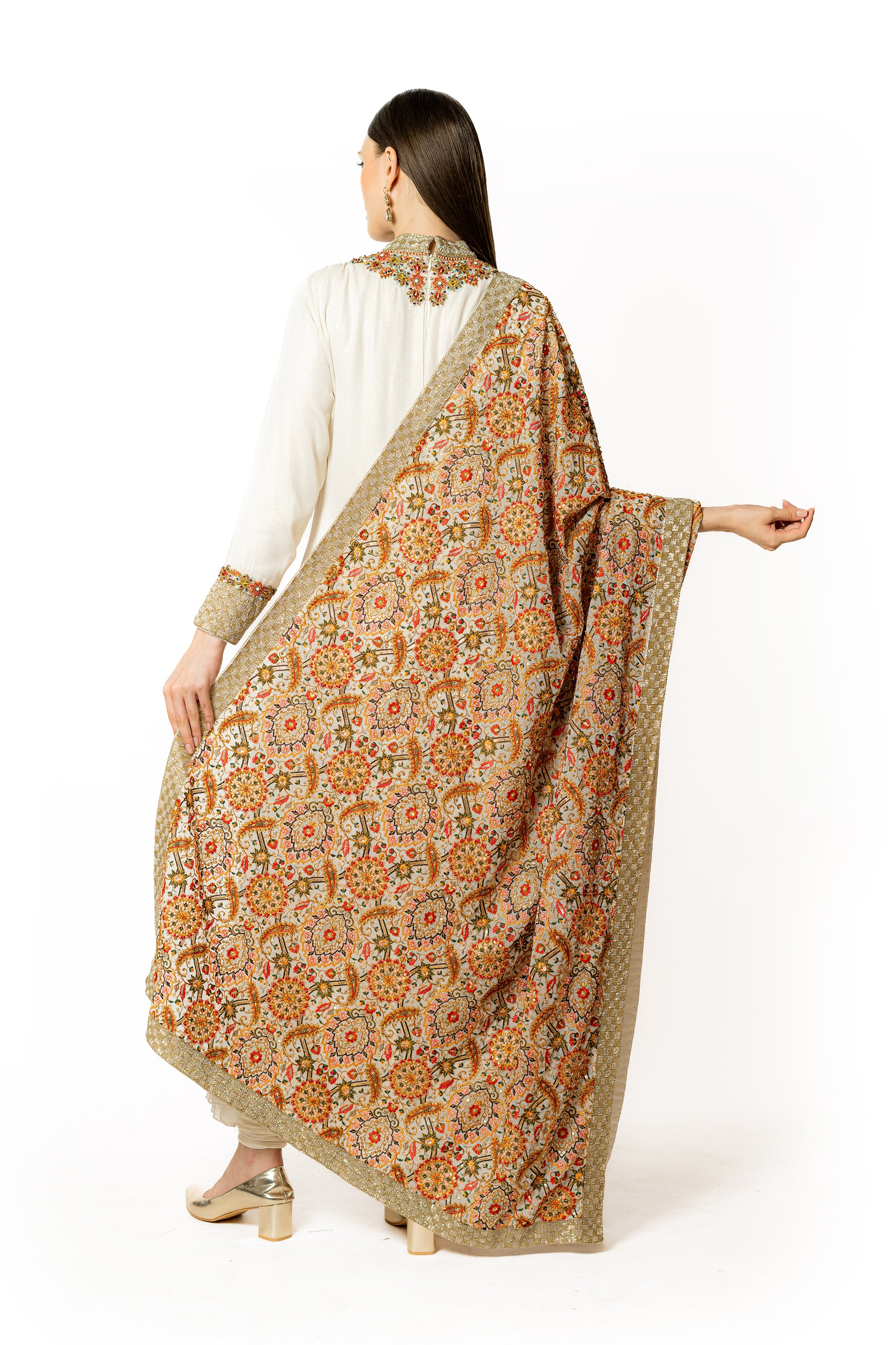 RANIA IVORY KURTA SET