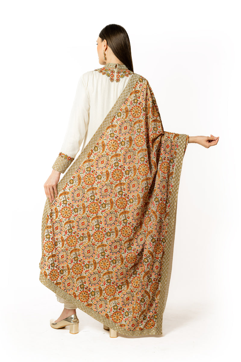RANIA IVORY KURTA SET